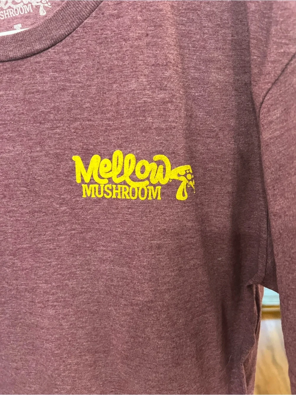 Mellow Mushroom Pizza 'Stone Baked Since '74' Graphic Short Sleeve Tee